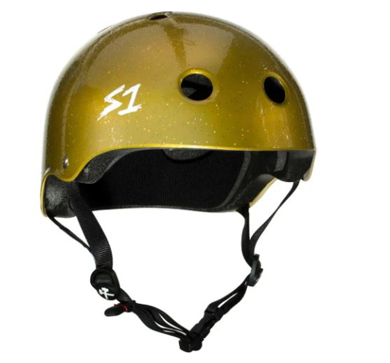S1 Lifer Helmet - Gold Gloss Glitter 1 S1 Lifer Helmet - Gold Gloss Glitter