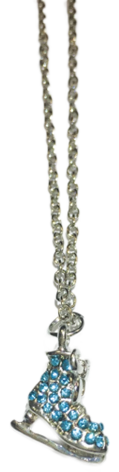 ChloeNoel Necklace AC-NL01-ST (Silver/Turquoise)