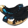 Kami So Mermaid Flip Sequin Figure Skating Soakers - Gold, Navy