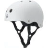 Triple Eight Sweatsaver Rollerskating Helmet - White Rubber
