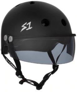 S1 Lifer Visor Helmet - GEN 2 - Black Matte W/ Tint Visor