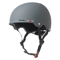Triple Eight Gotham Dual Certified Rollerskating Helmet - Gun Matte