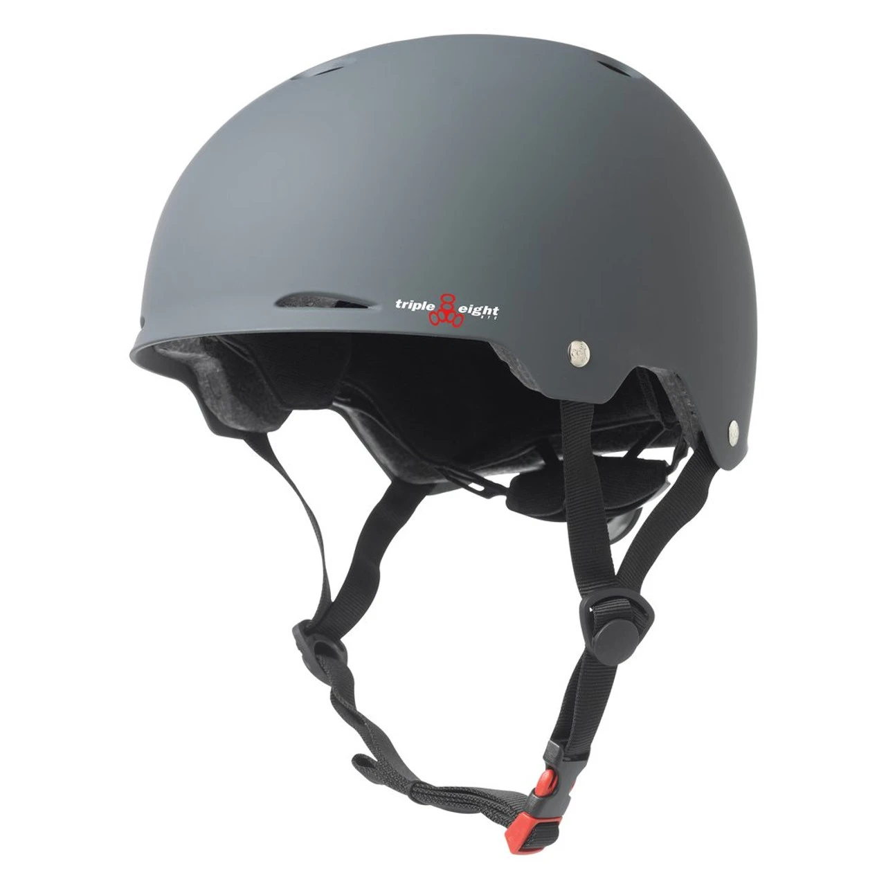 Triple Eight Gotham Dual Certified Rollerskating Helmet - Gun Matte 1 Triple Eight Gotham Dual Certified Rollerskating Helmet - Gun Matte