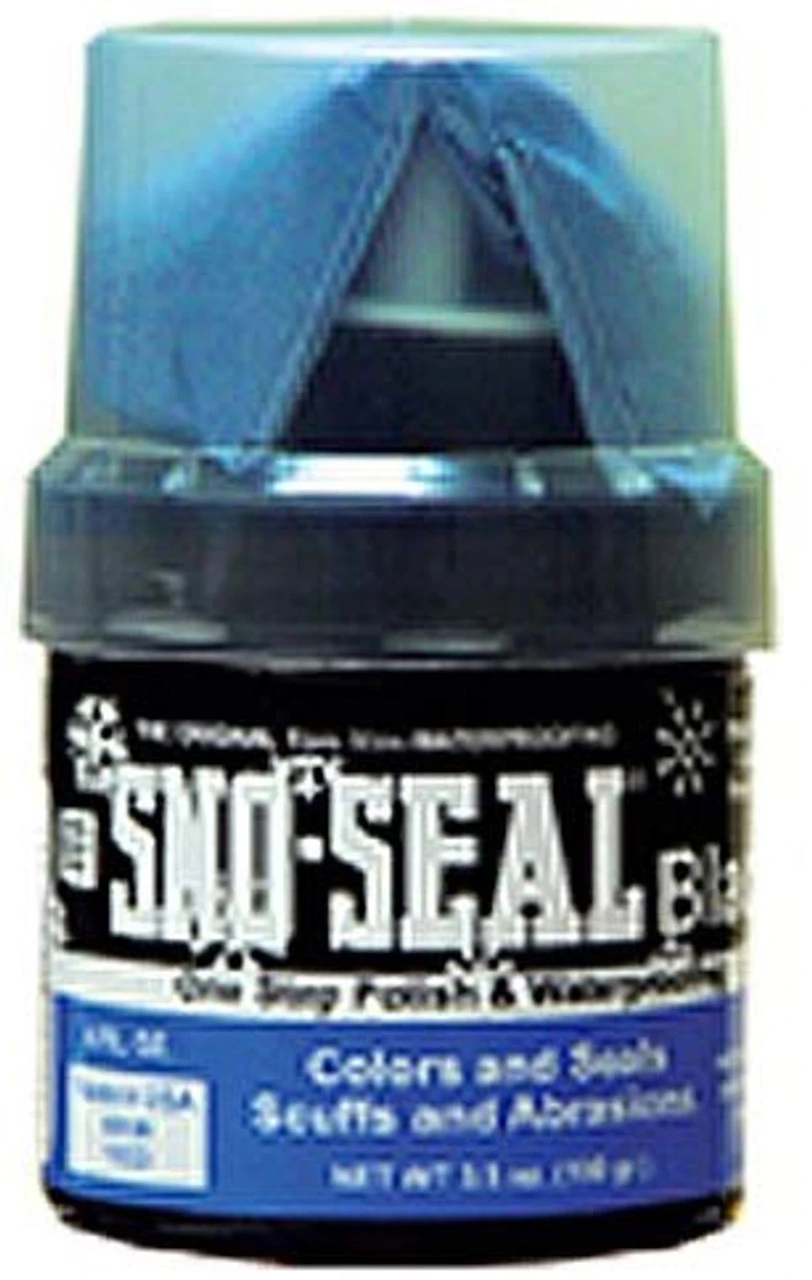 Atsko Sno-Seal Black 3.5. Oz. (100 Gram) With Applicator Waterproofing 1 Atsko Sno-Seal Black 3.5. Oz. (100 Gram) With Applicator Waterproofing