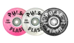 Atom Roller Skate Outdoor Wheels - Pulse Flash