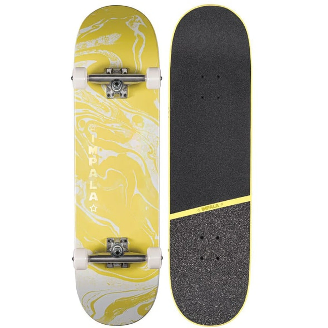 Impala Cosmos Skateboard - Yellow 8.5" 1 Impala Cosmos Skateboard - Yellow 8.5"
