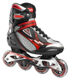 Roces Men's Inline Outdoor Skates - R-200 (Black/Red)
