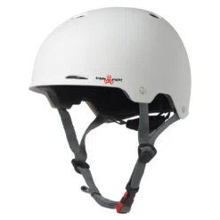 Triple Eight Gotham Dual Certified Rollerskating Helmet - White Matte