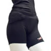 Zoombang Female Volleyball Shorts ZB-With Pelvic, Hip, And TB Pads Youth Black