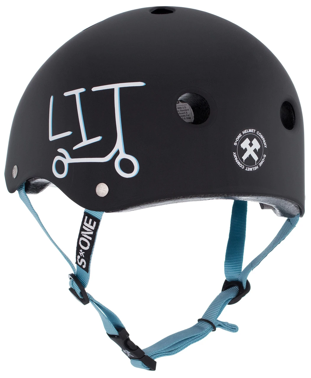 S1 Lifer Helmet - Undialed LIT Collaboration (Black Matte) 1 S1 Lifer Helmet - Undialed LIT Collaboration (Black Matte)