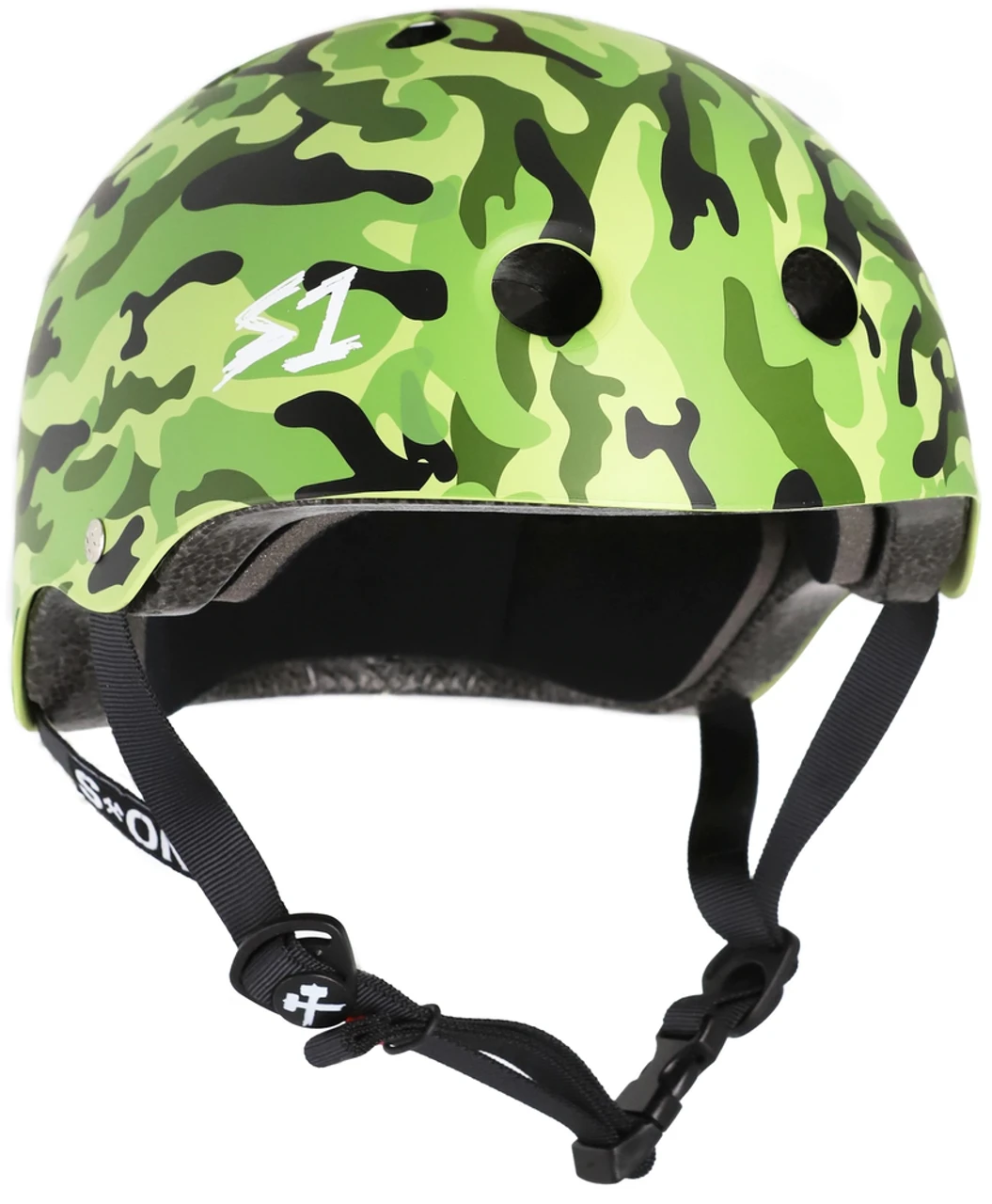 S1 Lifer Helmet - Green Camo Matte 1 S1 Lifer Helmet - Green Camo Matte
