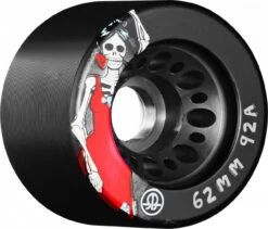 Rollerbones Day Of The Dead Speed Wheel ( 62mm, Set Of 4) -Triple Eight Shop 62mm x 92a blk 10034.1631904840