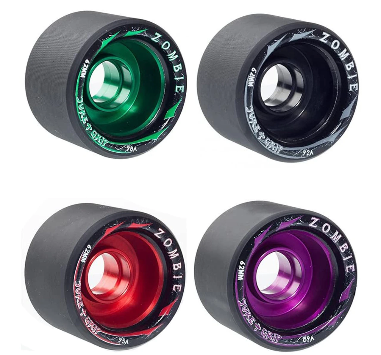 Sure-Grip Zombie Wheels (Set Of 8) 1 Sure-Grip Zombie Wheels (Set Of 8)