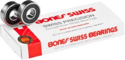 Bones Swiss Skateboard Bearings 8mm (8 Pack)