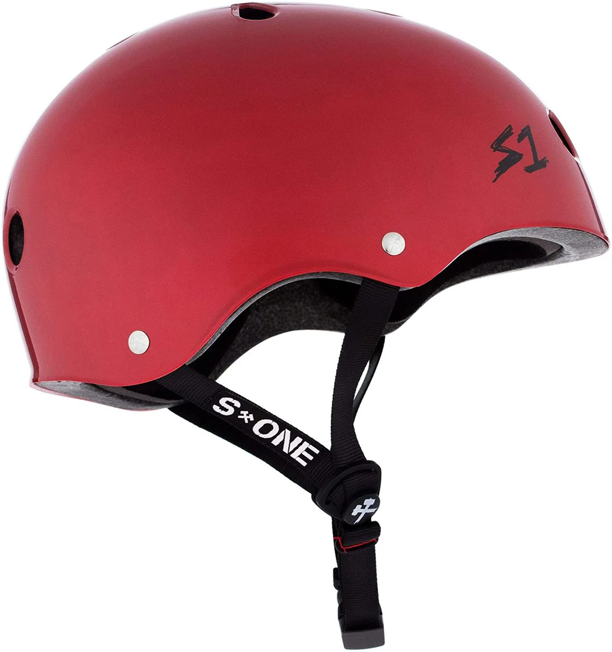 S1 Lifer Helmet - Blood Red Gloss 3 S1 Lifer Helmet - Blood Red Gloss - Image 3