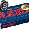 Bones Roller Skate And Skateboard Bearings - Race Reds (8mm - 8 Pack)