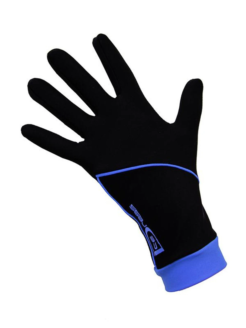 Icedress - Thermal Figure Skating Gloves "IceDress" (Black And Blue) 1 Icedress - Thermal Figure Skating Gloves "IceDress" (Black And Blue)
