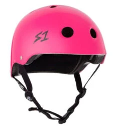 S1 Lifer Helmet - Neon Pink Gloss