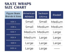 American Athletic Skate Wrap Womens - Sparkle Gold -Triple Eight Shop AA chart 1 54876.1650573117