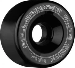 Rollerbones Art Elite Competition Roller Skate Wheels (Set Of 8) -Triple Eight Shop Black 55333.1678794014