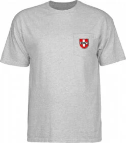 Rollerbones Bones Bearings Swiss Shield T-Shirt -Triple Eight Shop CTMBBSSHPU A1 53624.1648495952