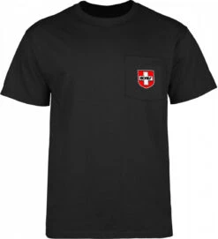 Rollerbones Bones Bearings Swiss Shield T-Shirt -Triple Eight Shop CTMBBSSHPX A1 42582.1648495952