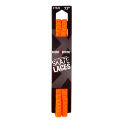 Riedell Criss Cross Laces - Skinny (3/8" Width) -Triple Eight Shop CrissCrossLaces Skinny NeonOrange Web XLarge 63216.1678136209