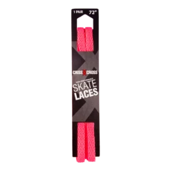 Riedell Criss Cross Laces - Skinny (3/8" Width) -Triple Eight Shop CrissCrossLaces Skinny NeonPink Web XLarge 40361.1678136209