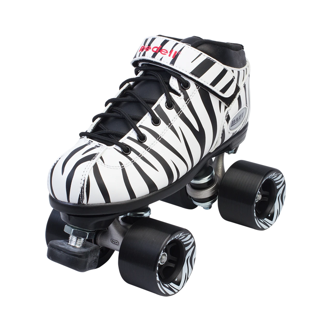 Riedell Quad Roller Skates - Dart- Zebra, Solid Colors 7 Riedell Quad Roller Skates - Dart- Zebra, Solid Colors - Image 7