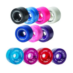 Sure-Grip Fame Artistic Indoor Wheels (Set Of 8)