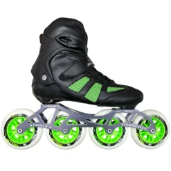 Atom Pro Fitness 4x100 Outdoor Inline Skate Package