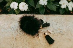 Ice Skating Jewelry - Fluffy & Black Keychain -Triple Eight Shop Fluffy Black 3 49773.1608480339