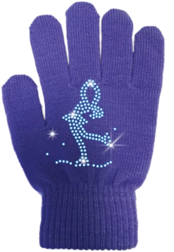 ChloeNoel Ice Skating Gloves - GV22 (Mini Lay-Back Skater Crystals) -Triple Eight Shop GV22 PR MLB Crystals NEW web 23712.1652987171
