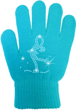 ChloeNoel Ice Skating Gloves - GV22 (Mini Lay-Back Skater Crystals) -Triple Eight Shop GV22 TQ MLB Crystals NEW web 06100.1652987171
