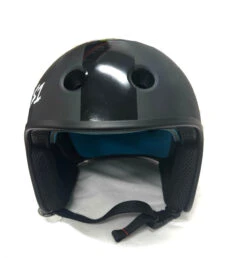 S1 Retro Lifer Helmet - Black Matte With Black Stripes- Size XXL Only (Refurbished) -Triple Eight Shop IMG 4593 54707.1654643949