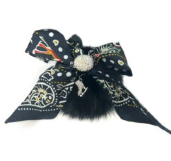 Bow Keychain - Black 2