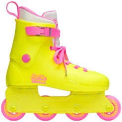 Impala Rollerskates - Combo Set - Roller Skates, Pads & Socks (Barbie Bright Yellow) -Triple Eight Shop IMPINLINE1 BARBBY 01 88565 66707.1686575947