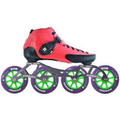 Atom Luigino Strut Indoor Inline Skate Package (Boom Indoor 110mm XFirm)