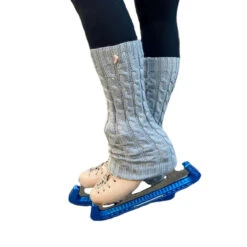 Ice Skating Leg Warmers By Brilliance & Melrose - Grey -Triple Eight Shop Melrose Warmers grey 82051.1659743126