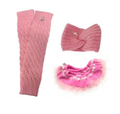 Melrose Ice Skating Warmers, Ice Skating Headband, The Sassy Ice Skating Soakers - Pink (10% OFF)