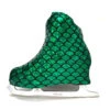 Metalic Figure Skating Boot Covers By Kami-So - Mermaid Green