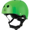 Triple Eight LIL 8 Dual Certified Sweatsaver Kids Rollerskating Helmet - Neon Green Glossy (One Size - Toddler 5+)