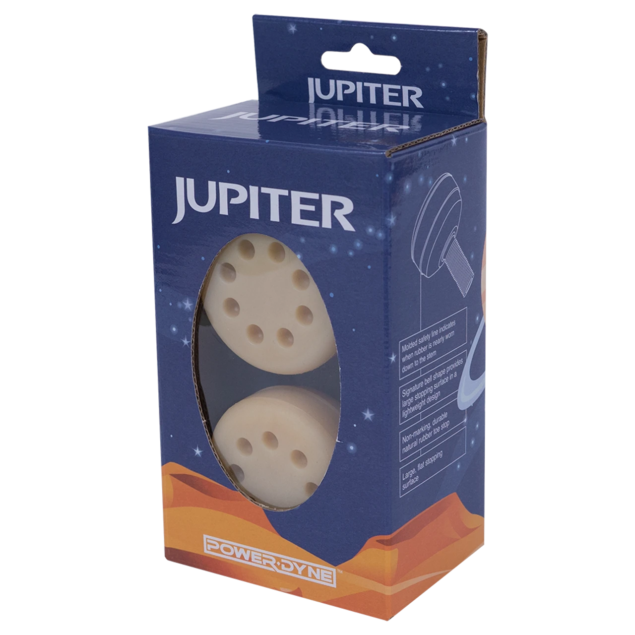 Riedell PowerDyne Jupiter Toe Stops 3 Riedell PowerDyne Jupiter Toe Stops - Image 3