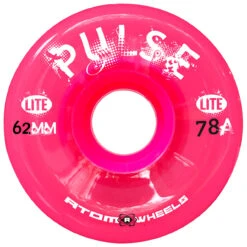 Atom Roller Skate Outdoor Wheels - Pulse Lite -Triple Eight Shop PINK pulse lite CART 1024x1024 10120.1684988873