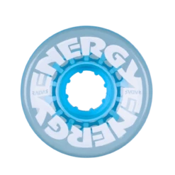 Riedell Skates Radar Energy 57mm Outdoor Skate Wheels (Set Of 4) -Triple Eight Shop Radar Energy 57 2019 Clear Blue Face XL 57685.1651265675