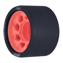 Riedell Skates Radar Halo 59mm Indoor Skate Wheels (Set Of 4) -Triple Eight Shop Radar Halo 93A Pink Angle Web XLarge 48029.1685759499