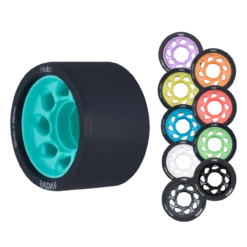 Riedell Skates Radar Halo 59mm Indoor Skate Wheels (Set Of 4)