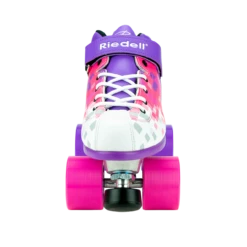 Riedell Dart Pixel Roller Skate Set -Triple Eight Shop Riedell Dart Pixel Purple Pink Front XL 07168.1654021305