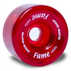 Sure-Grip Fame Artistic Indoor Wheels (Set Of 8) -Triple Eight Shop SGF57PR 4T 78211.1683919643