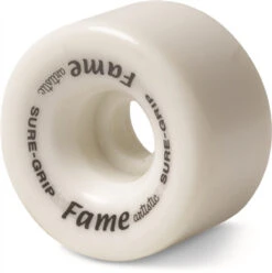 Sure-Grip Fame Artistic Indoor Wheels (Set Of 8) -Triple Eight Shop SGF57PR 9T 17543.1683919643